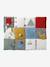 Zacht speelkleed CROQUE LA VIE beige+ecru+meerkleurig+rood+sinaasappel+smaragdgroen - vertbaudet enfant 