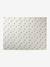 Waterdichte mat voor motoriek beige+ecru+groen+rozen - vertbaudet enfant 