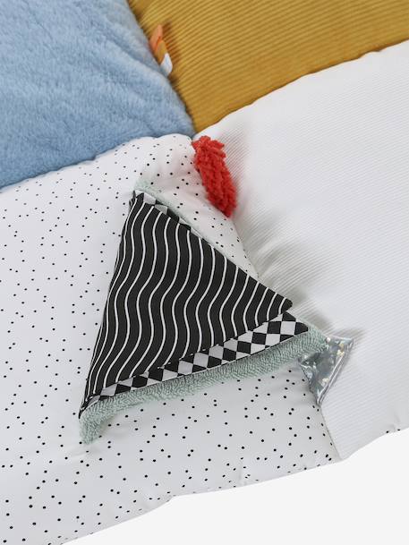 Zacht speelkleed CROQUE LA VIE beige+ecru+meerkleurig+rood+sinaasappel+smaragdgroen - vertbaudet enfant 