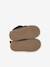 Babyslofjes van zacht leer met antislip beige+blauw+bruin+chocoladebruin+felblauw+groen+oceaanblauw+okergeel+saliegroen+veel beige+veel bruin+veel groen - vertbaudet enfant 
