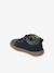 Leren babylaarsjes met veters voor de eerste stapjes blauw+kaki+kameel+marineblauw+veel blauw - vertbaudet enfant 