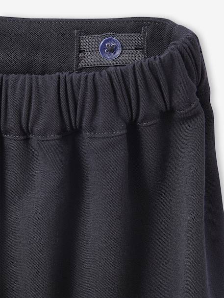 Geplooide skort voor meisjes JONEN antraciet+marineblauw - vertbaudet enfant 