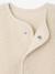 Mouwloos baby vest in imitatiebont roze (poederkleur)+vanille - vertbaudet enfant 