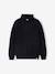 Sweater met col voor jongens JONEN antraciet - vertbaudet enfant 