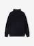 Sweater met col voor jongens JONEN antraciet - vertbaudet enfant 