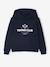 Sportieve set met sweater met capuchon en joggingbroek voor meisjes marineblauw - vertbaudet enfant 