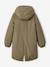 Parka met capuchon voor meisjes JONEN kaki - vertbaudet enfant 