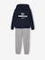 Sportieve set met sweater met capuchon en joggingbroek voor meisjes marineblauw - vertbaudet enfant 