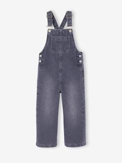 -Wijde salopet van jeans voor meisjes