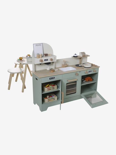 FSC® houten restaurant saliegroen - vertbaudet enfant 