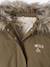 3-in-1 parka met capuchon meisje DARK GREEN+groengrijs+kaki+PURPLE DARK+salie+zwart - vertbaudet enfant 