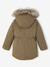 3-in-1 parka met capuchon meisje DARK GREEN+groengrijs+kaki+PURPLE DARK+salie+zwart - vertbaudet enfant 