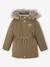 3-in-1 parka met capuchon meisje DARK GREEN+groengrijs+kaki+PURPLE DARK+salie+zwart - vertbaudet enfant 