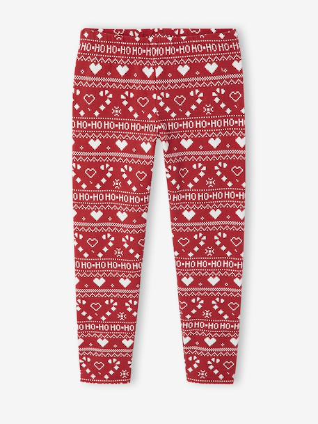 Kerst pyjama set voor meisjes rood - vertbaudet enfant 
