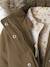 3-in-1 parka met capuchon meisje DARK GREEN+groengrijs+kaki+PURPLE DARK+salie+zwart - vertbaudet enfant 