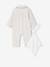 Babyslaappakje set in flanel + knuffels beige - vertbaudet enfant 