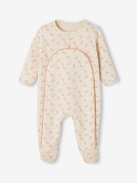 Babyslaappakje voor pasgeborenen van fleece ecru - vertbaudet enfant 