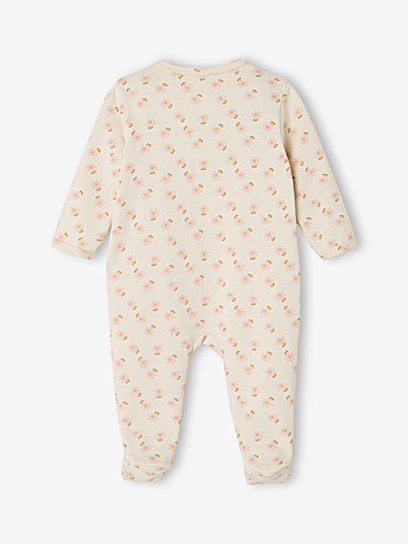 Babyslaappakje voor pasgeborenen van fleece ecru - vertbaudet enfant 