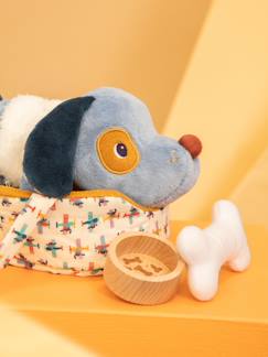 Speelgoed-Pluchen dier en zijn mand LILLIPUTIENS