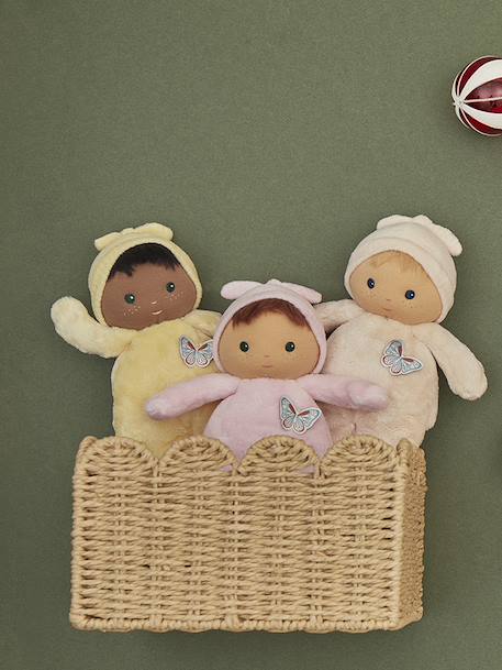 KALOO babypoppetje beige+rozen - vertbaudet enfant 
