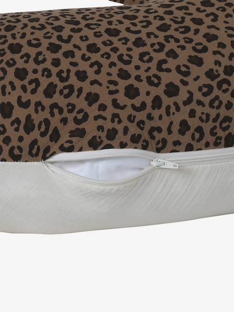 Borstvoedingskussen hydrofiel katoen Léopard ENVIE DE FRAISE beige - vertbaudet enfant 