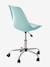 Kinderbureaustoel op wieltjes Blauw+marineblauw+rozen - vertbaudet enfant 