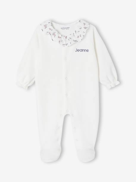 Babypakje 3-delige set in effen tricot vestje + babyslaappakje + body rozen - vertbaudet enfant 