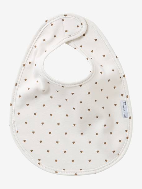 Weekplanner van ENVIE DE FRAISE slabbetjes met luipaardprint, personaliseerbaar beige - vertbaudet enfant 