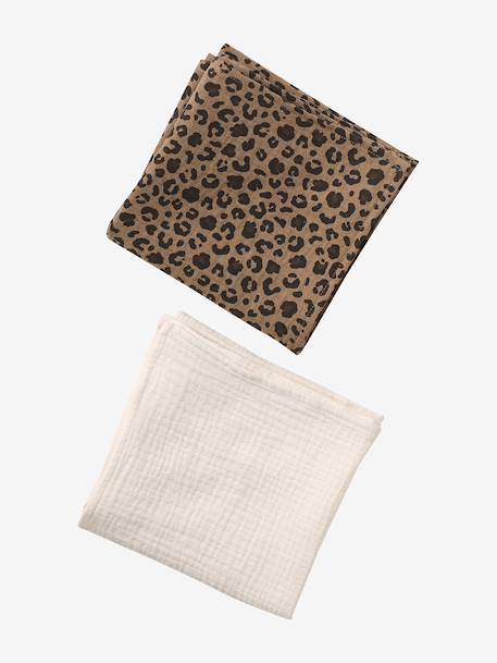 Set van 2 ENVIE DE FRAISE baby luiers, personaliseerbaar beige - vertbaudet enfant 