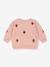 Lou sweater met motieven in pailletten KONGES SLOJD rozen - vertbaudet enfant 