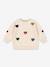 Lou sweater met hartmotieven KONGES SLOJD beige - vertbaudet enfant 