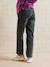 Rechtstreeks zwangerschapsbroek met naadloze band denimgrijs+ecru+ongewassen denim+stone - vertbaudet enfant 