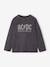 T-shirt met lange mouwen AC DC® jongen antraciet - vertbaudet enfant 