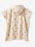 Personaliseerbare baby badponcho PETIT OURS, met gerecycled katoen wit, bedrukt - vertbaudet enfant 