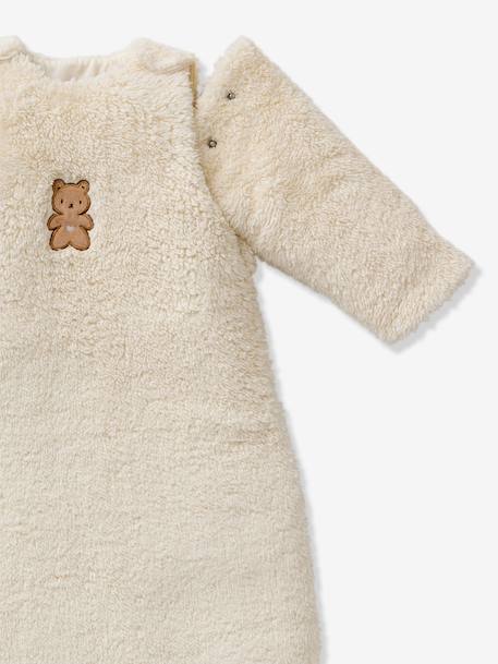 PETIT OURS trappelzak met lange afneembare mouwen vanille - vertbaudet enfant 