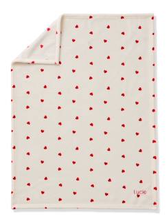 Linnengoed en decoratie-Bedrukte fleece deken.