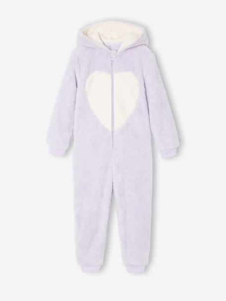 Kawaii nachtjumpsuit voor meisjes lila - vertbaudet enfant 