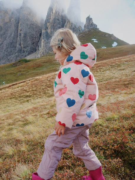 Donsjack Nuka KONGES SLOJD rozen - vertbaudet enfant 