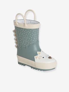-Gestreepte regenlaarzen voor baby