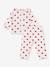 Pyjama 2-delige baby met hartjesprint PETIT BATEAU wit - vertbaudet enfant 
