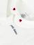 Body baby met geborduurde kraag PETIT BATEAU rood - vertbaudet enfant 