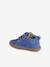 Babyslofjes van zacht leer met antislip beige+blauw+bruin+chocoladebruin+felblauw+groen+oceaanblauw+okergeel+saliegroen+veel beige+veel bruin+veel groen - vertbaudet enfant 