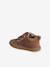 Babyslofjes van zacht leer met antislip beige+blauw+bruin+chocoladebruin+felblauw+groen+oceaanblauw+okergeel+saliegroen+veel beige+veel bruin+veel groen - vertbaudet enfant 