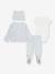 Babyset 4-delig blauw - vertbaudet enfant 