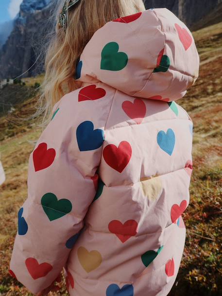 Donsjack Nuka KONGES SLOJD rozen - vertbaudet enfant 