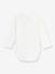 Body baby met geborduurde kraag PETIT BATEAU rood - vertbaudet enfant 