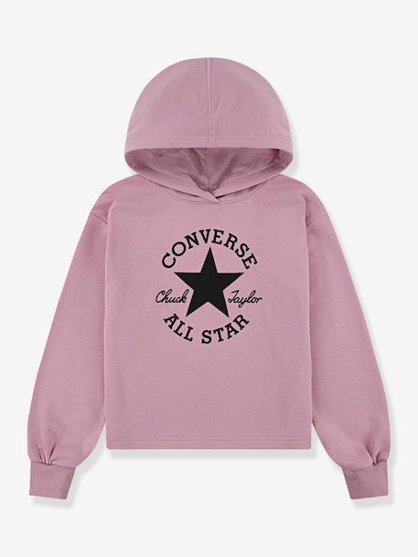 Sweater met capuchon Hoodie CONVERSE rozen - vertbaudet enfant 
