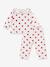 Pyjama 2-delige baby met hartjesprint PETIT BATEAU wit - vertbaudet enfant 