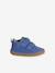 Babyslofjes van zacht leer met antislip beige+blauw+bruin+chocoladebruin+felblauw+groen+oceaanblauw+okergeel+saliegroen+veel beige+veel bruin+veel groen - vertbaudet enfant 