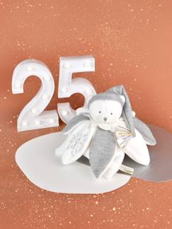 DOUDOU & COMPAGNIE 25 jaar - OURS ARGENT - Pantin fopspeenhouder  - vertbaudet enfant